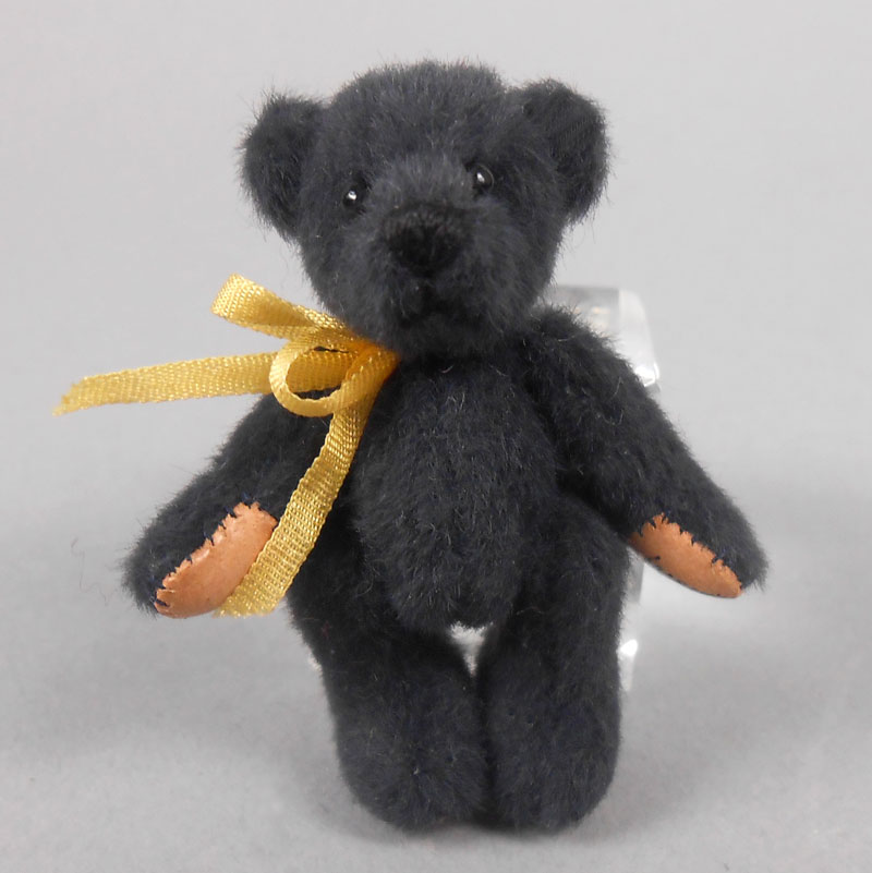 Charcoal Velvet 2 inch Bear